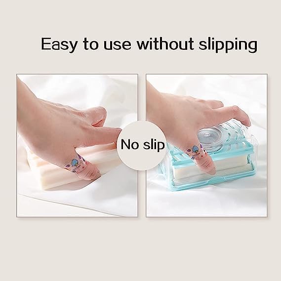 Soap Roller Dispenser,2-in-1 Portable Soap Dish
