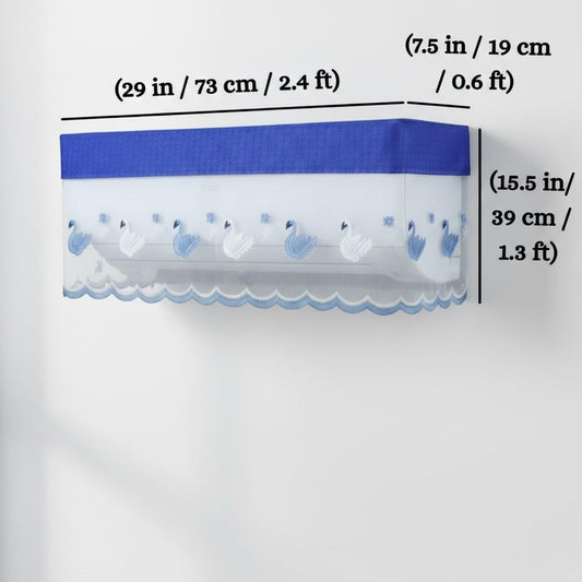 Premium Cotton Net AC Cover