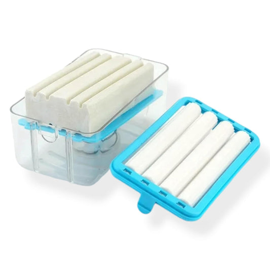Soap Roller Dispenser,2-in-1 Portable Soap Dish