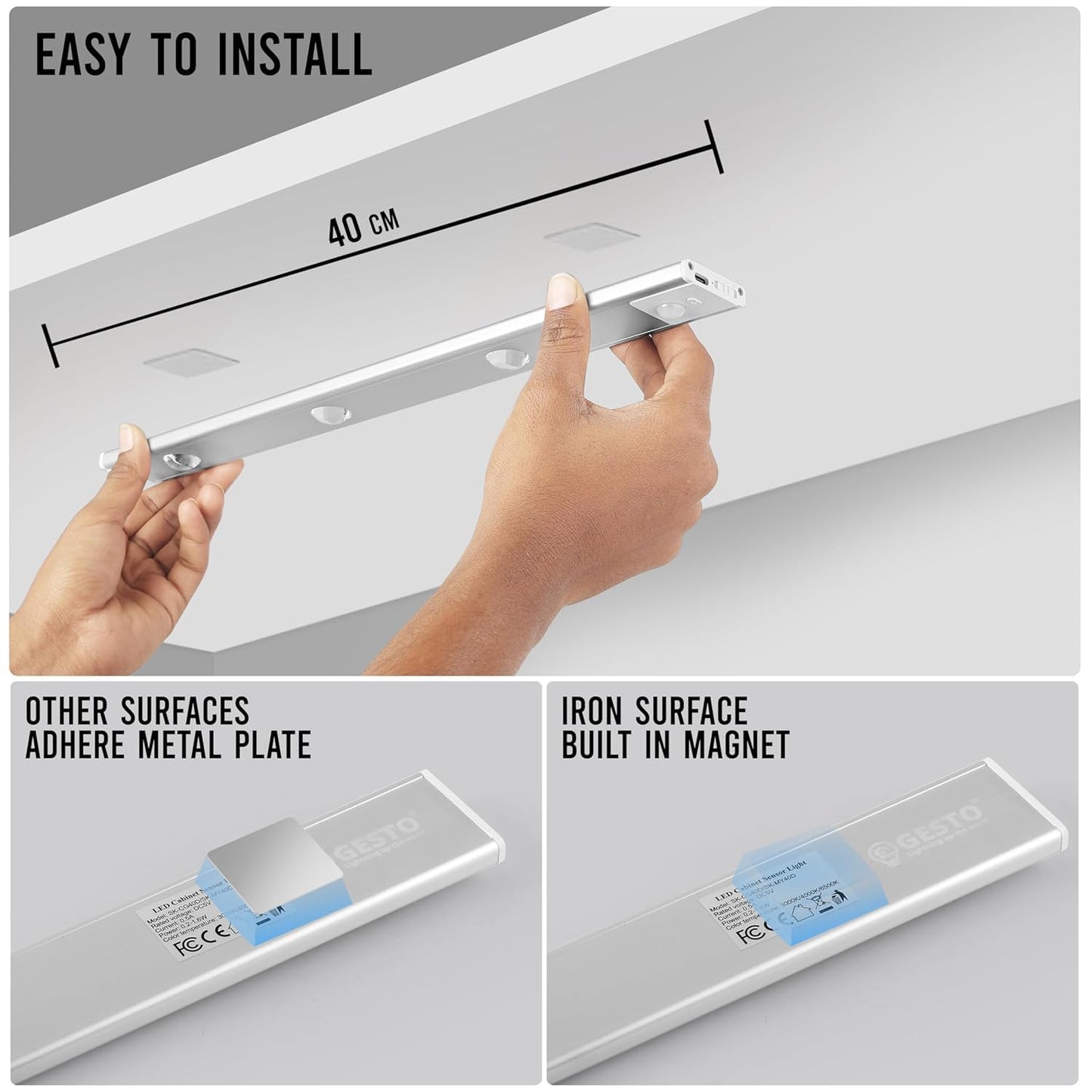Motion Sensor Under Cabinet LED Light