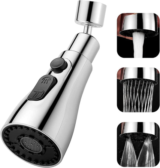 Flexible Tap Extender for Kitchen Sink – 360° Rotating
