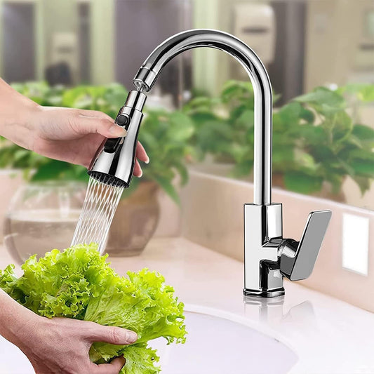 Flexible Tap Extender for Kitchen Sink – 360° Rotating