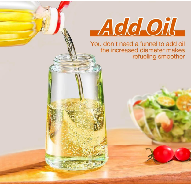 2-in-1 Oil Sprayer & Dispenser Bottle 500ml